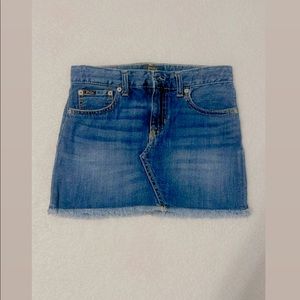 Girls Polo jean skirt